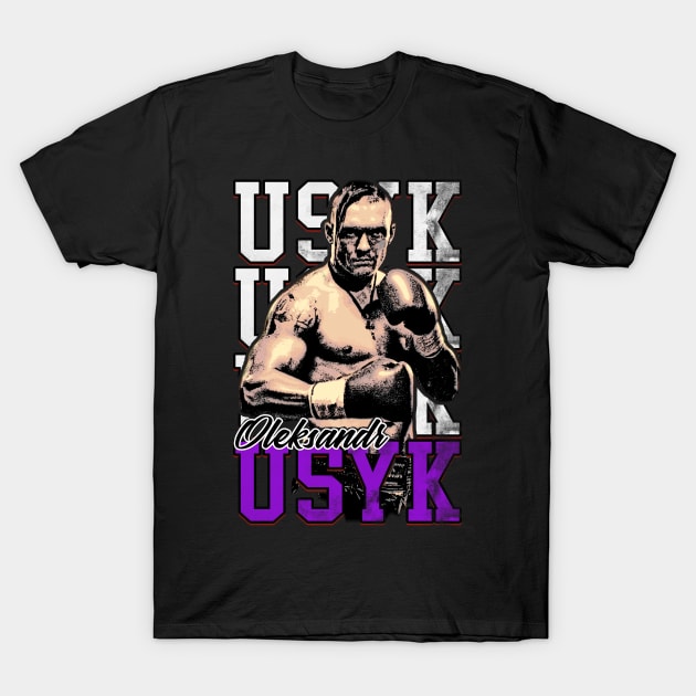 usyk fury T-Shirt by SmithyJ88